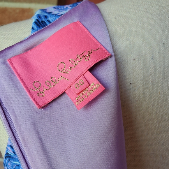 Lilly Pulitzer Donna Romper Iris Purple Size 00 - Picture 8 of 15